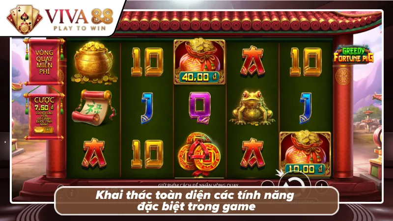 Cách chơi nổ hũ Viva88 thắng lớn nhờ tận dụng tốt các tính năng đặc biệt